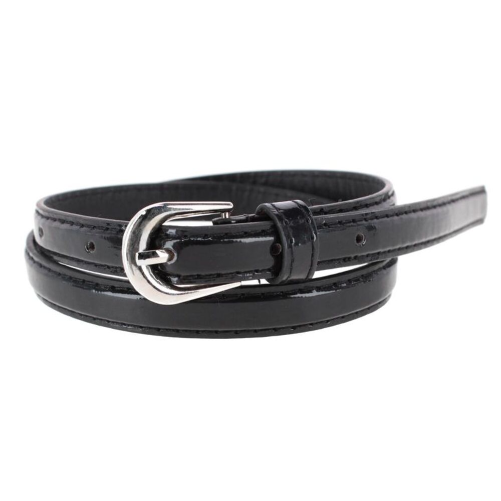 CTM Kid's 1/2 Inch Skinny Dress Belt
